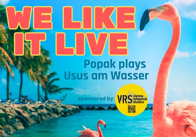 15.6. ab 15.00 Uhr WE LIKE IT LIVE an der neuen Donau