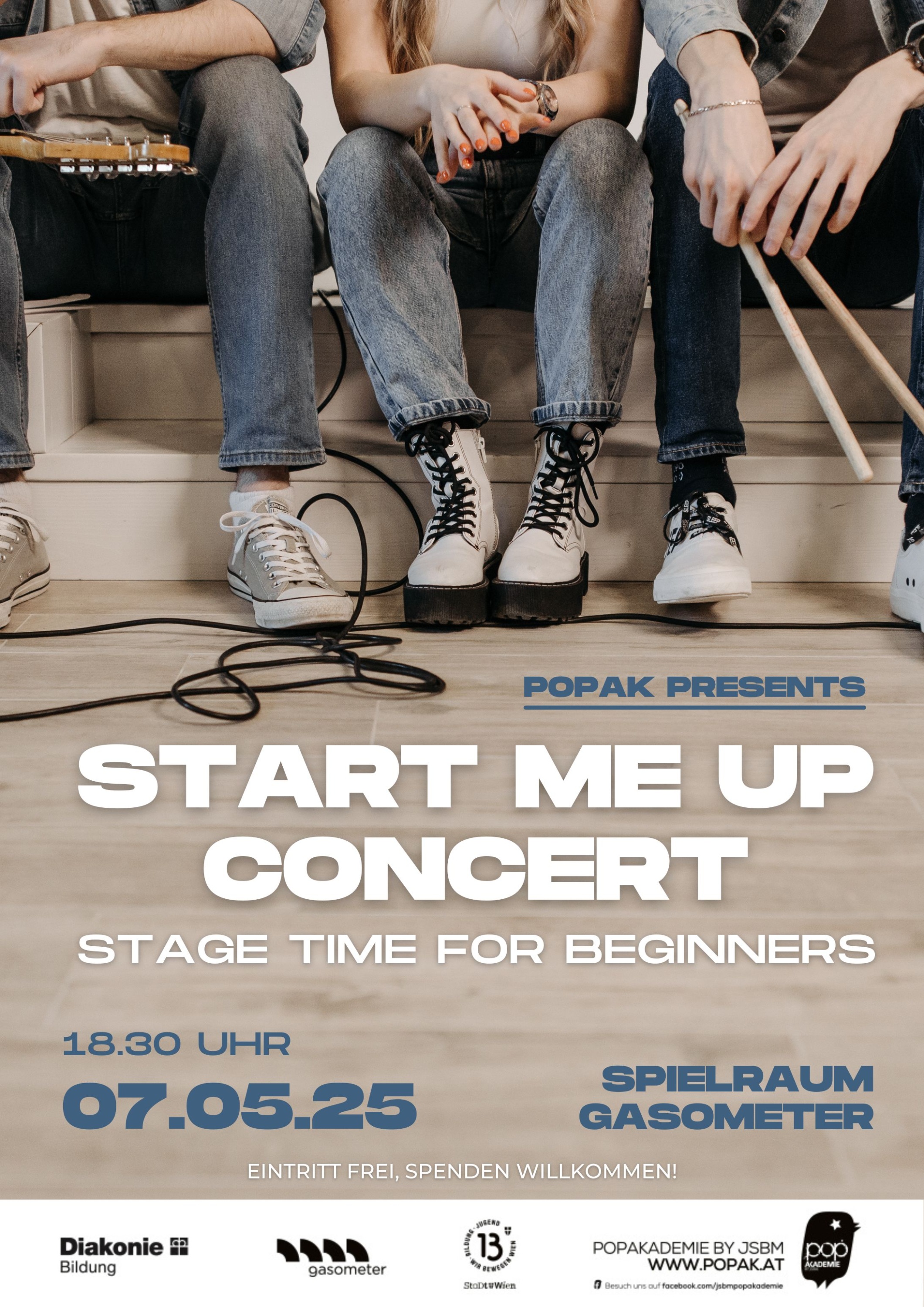 START ME UP - stage time for beginners